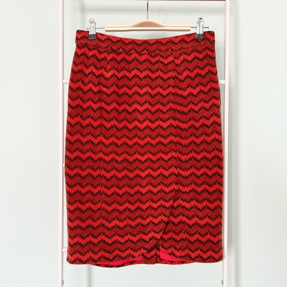 Sabine Retro Knit Pencil Skirt